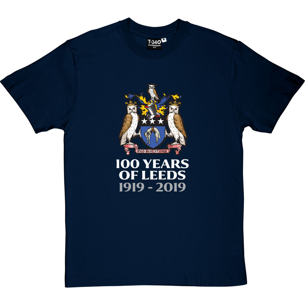 Leeds Centenary T-Shirt (Large Print)