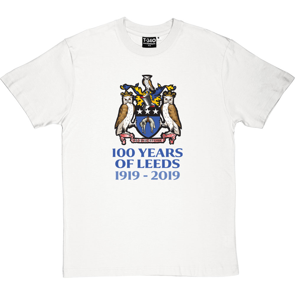 Leeds Centenary T-Shirt (Large Print) - Image 3