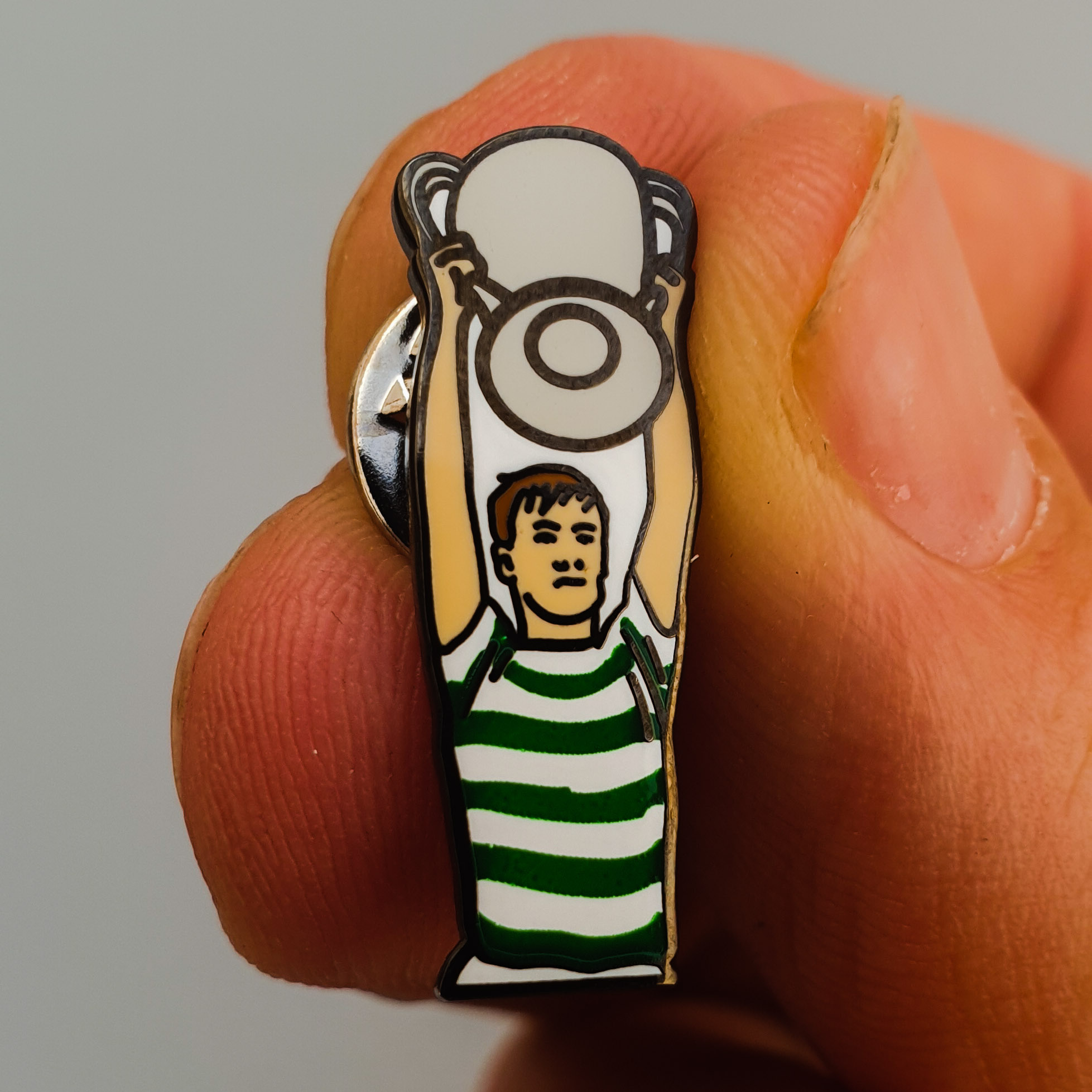 Cesar Pin Badge - Image 2