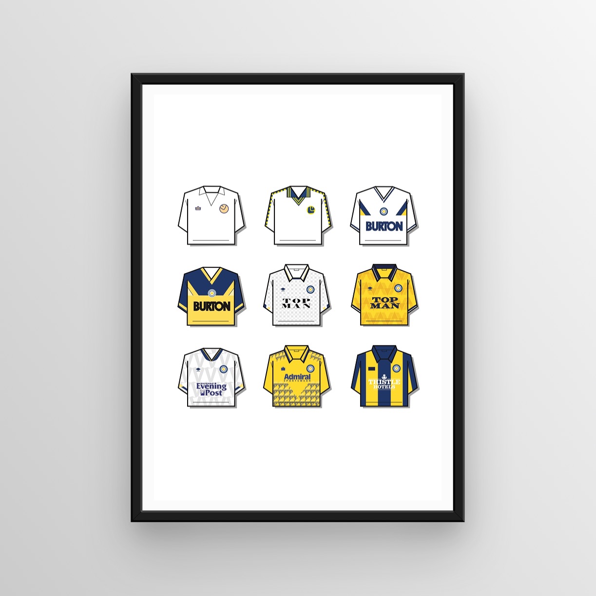 Leeds Shirt History Print