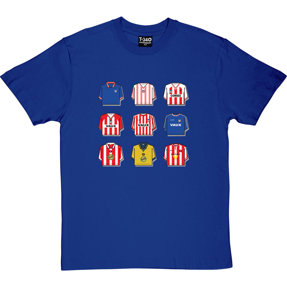 Sunderland Shirt History T-Shirt