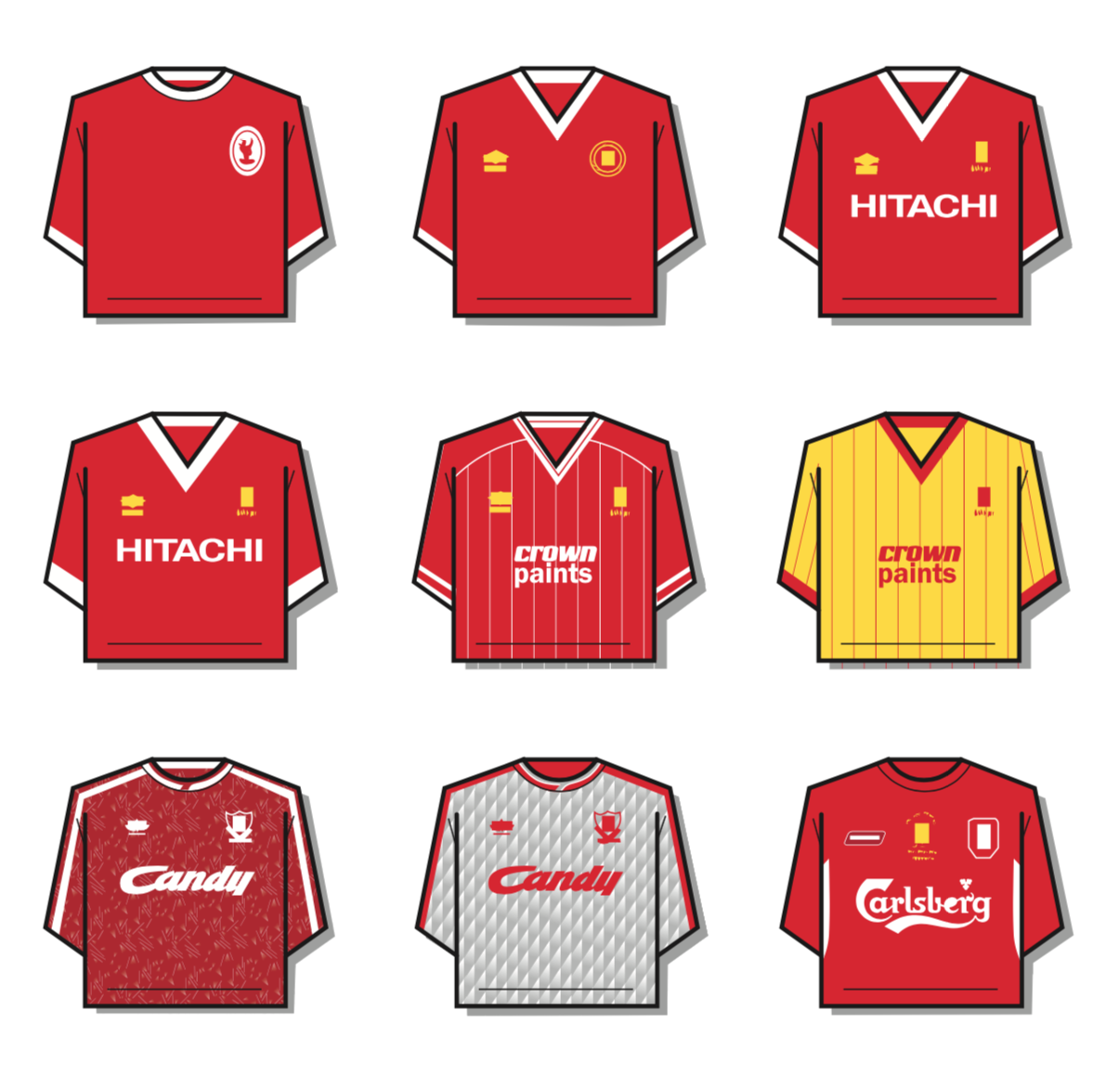 Liverpool Shirt History T-Shirt - Image 2