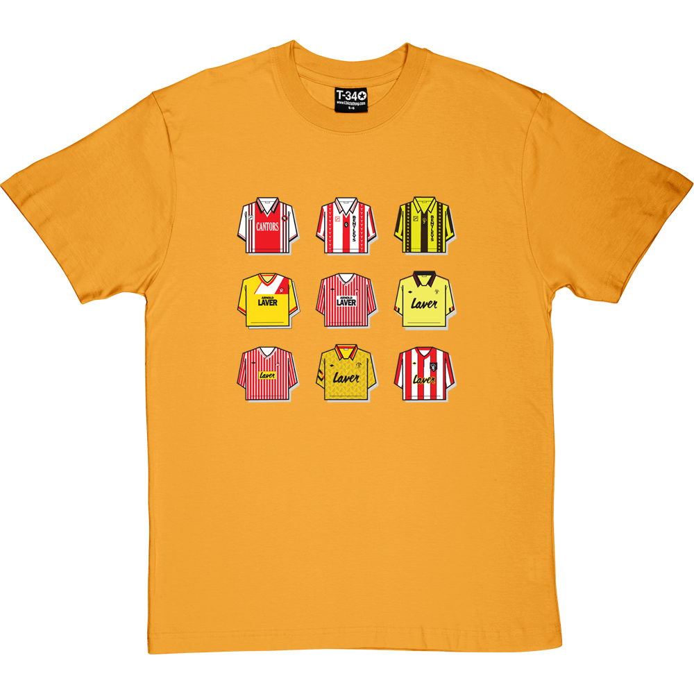 Sheffield United Shirt History T-Shirt - Image 6