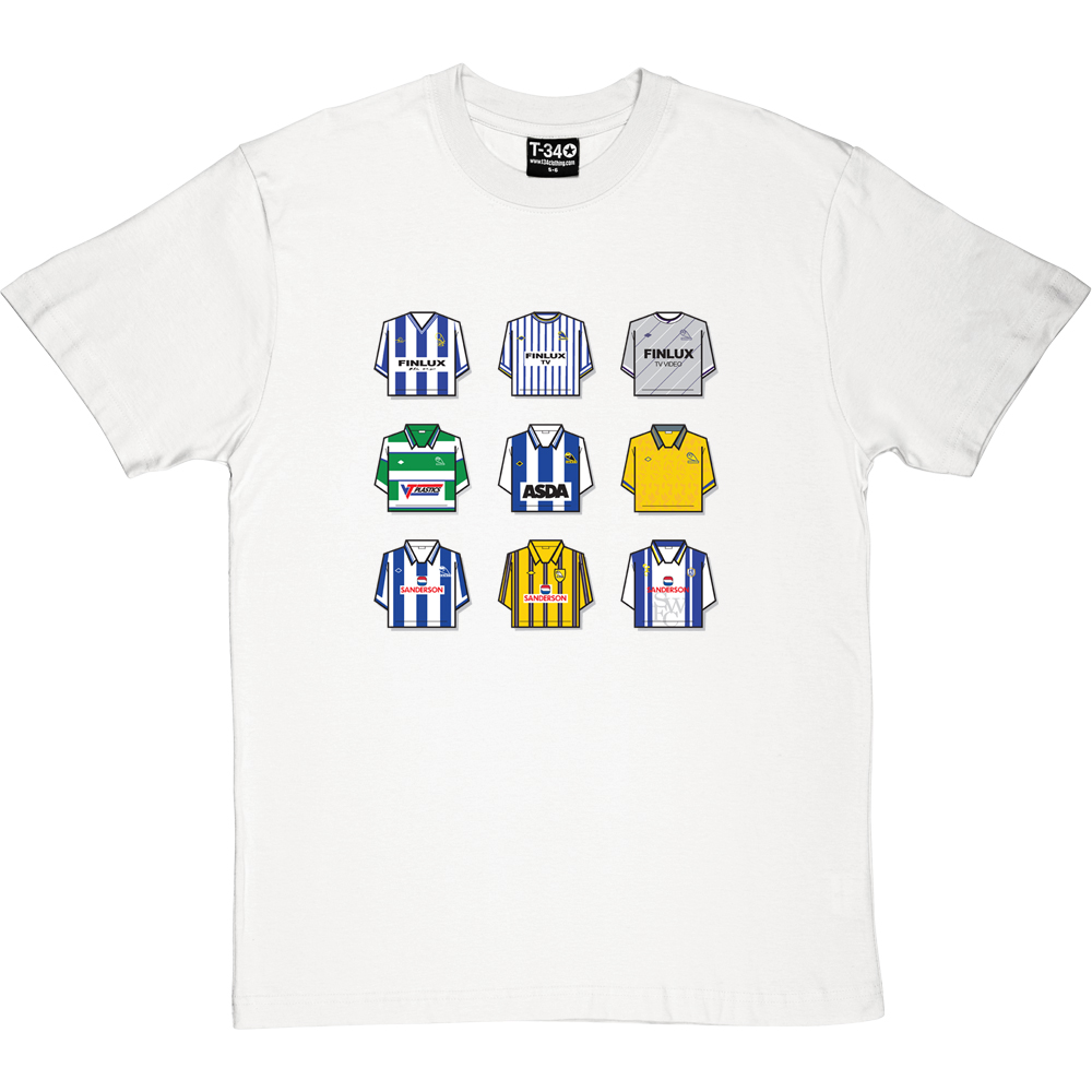 Sheffield Wednesday Shirt History T-Shirt - Image 4
