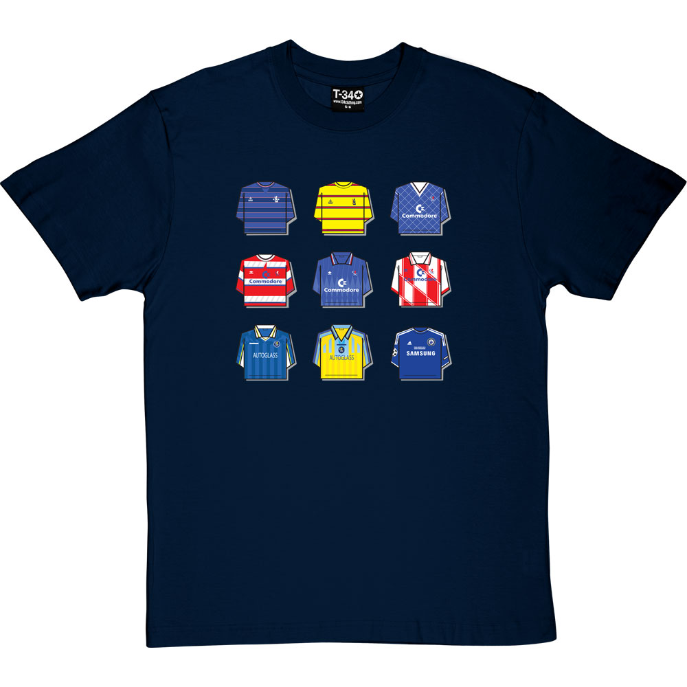 Chelsea Shirt History T-Shirt