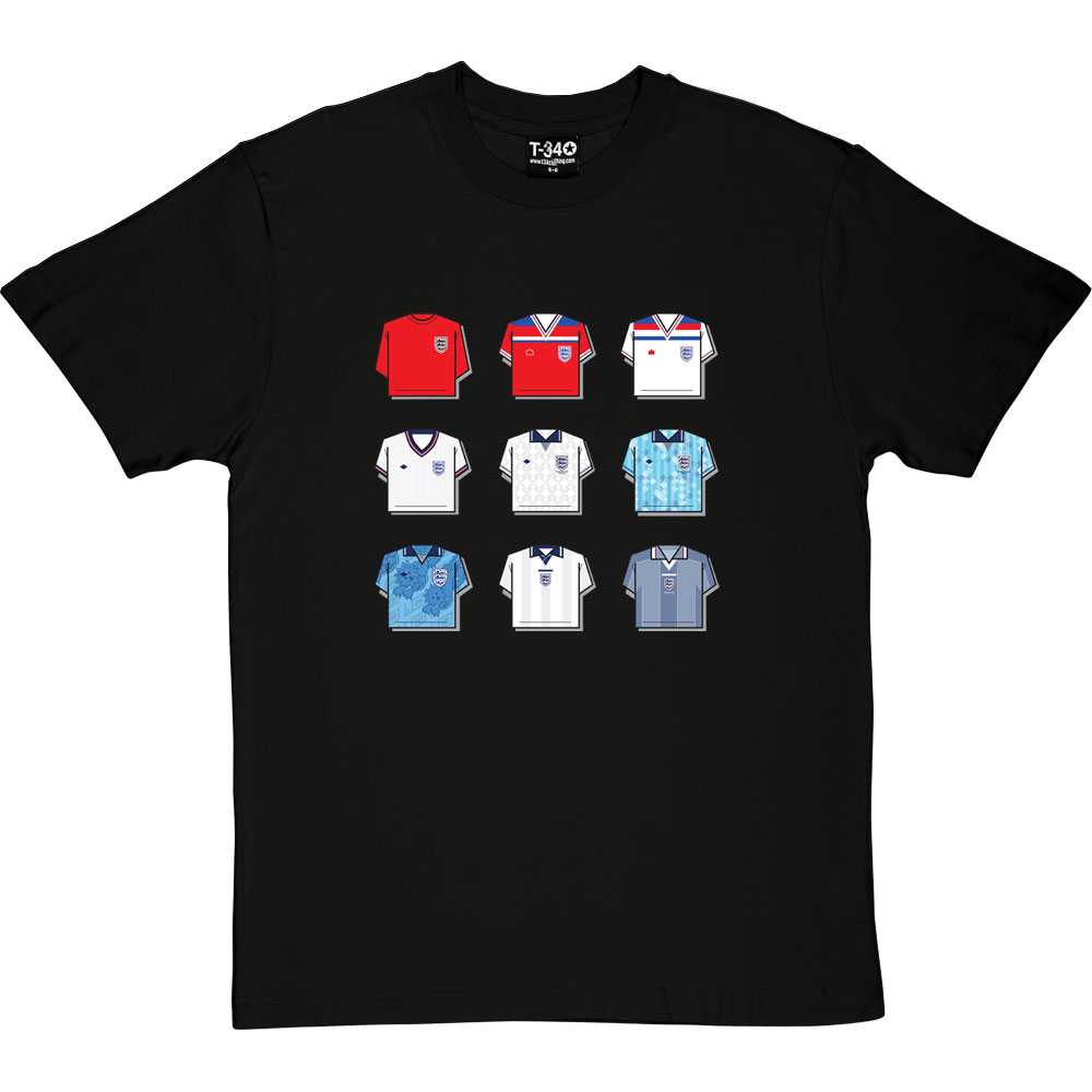 England Shirt History T-Shirt - Image 7