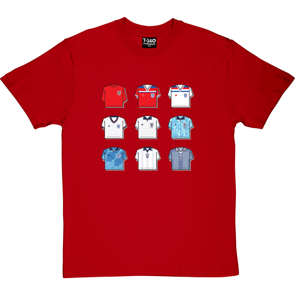 England Shirt History T-Shirt - Image 5