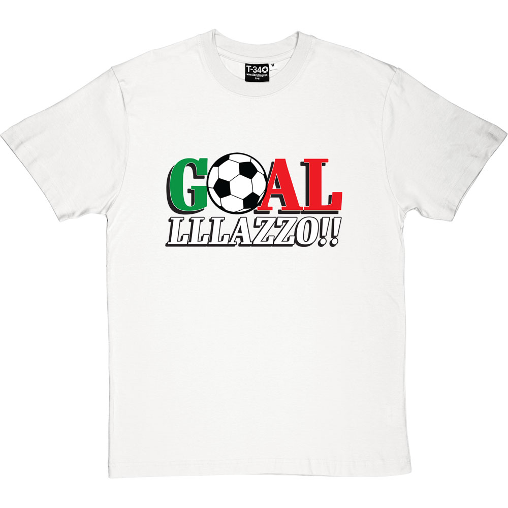 Goallllazzo T-Shirt (Large Print)