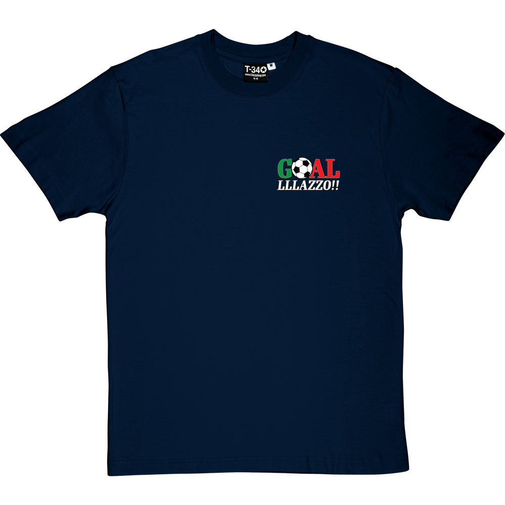 Goallllazzo T-Shirt (Pocket Print)