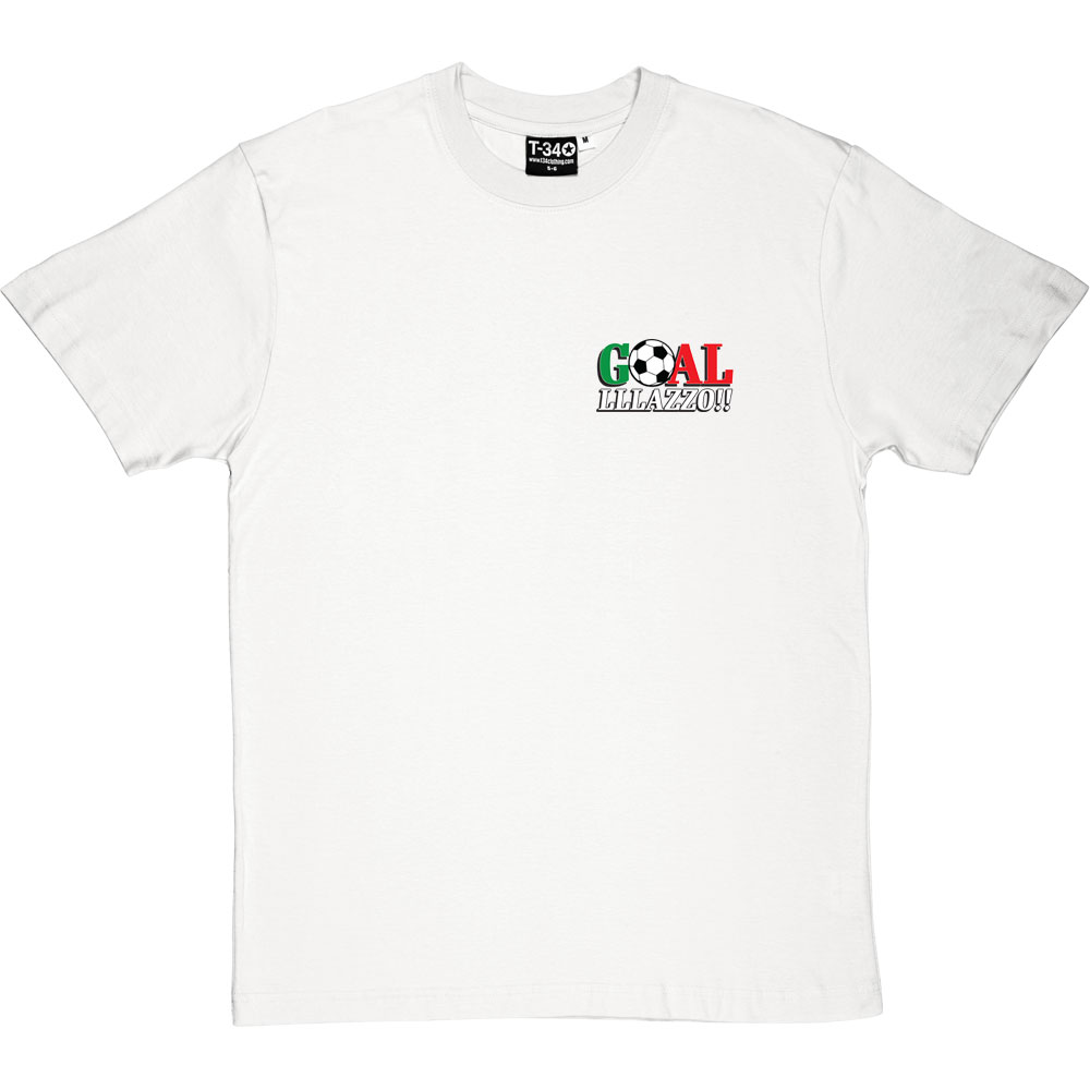 Goallllazzo T-Shirt (Pocket Print) - Image 3