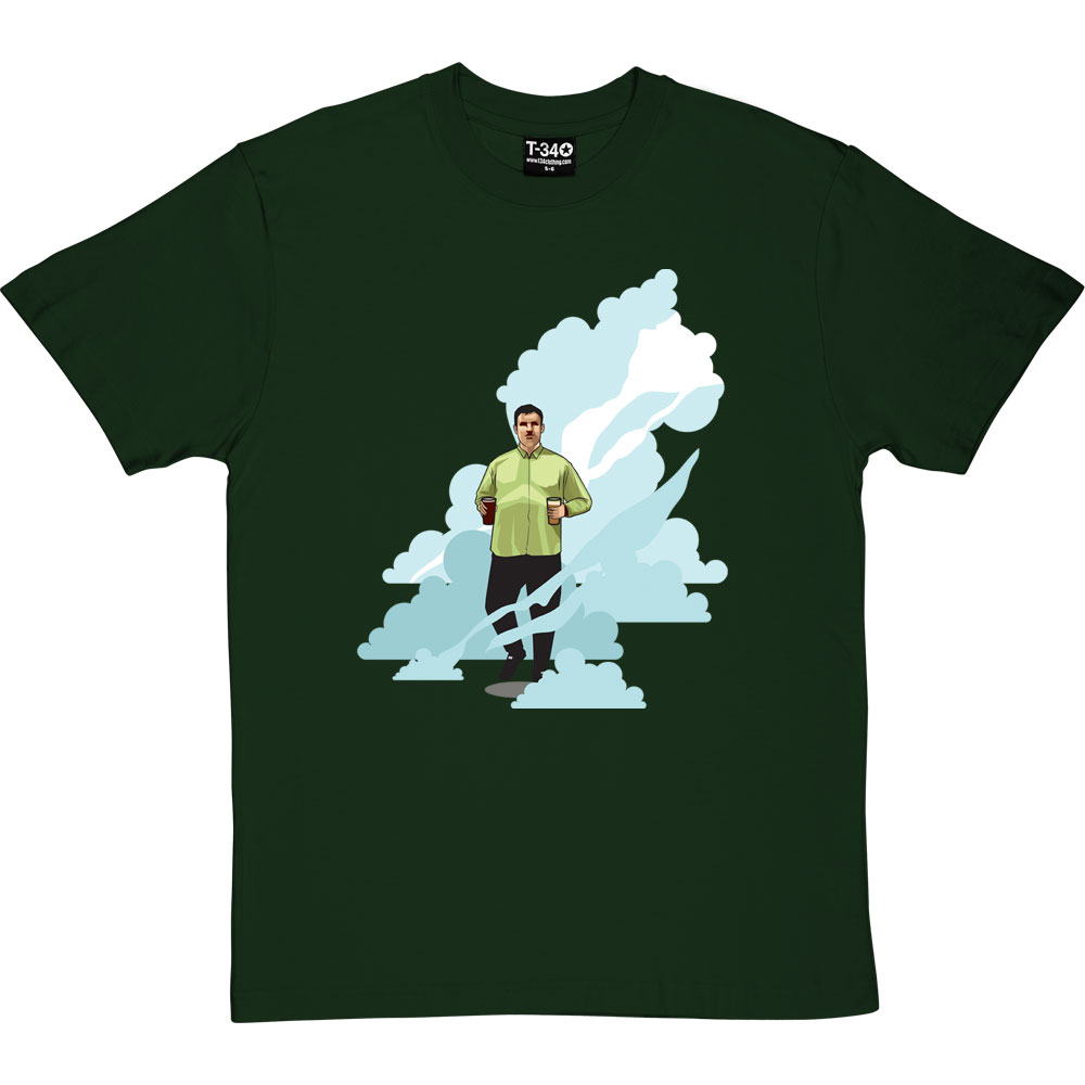 Green Shirt Mush T-Shirt (Large Print) - Image 6