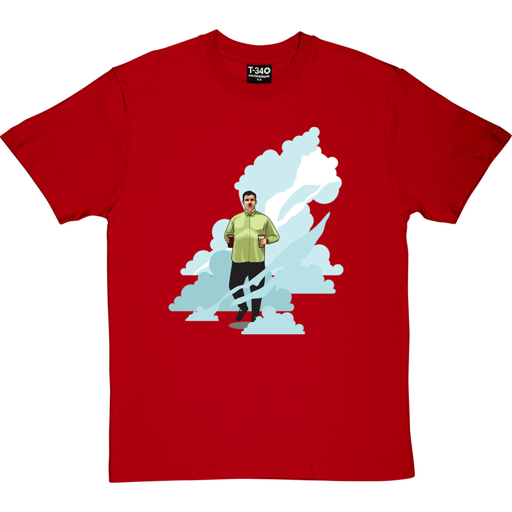 Green Shirt Mush T-Shirt (Large Print) - Image 5