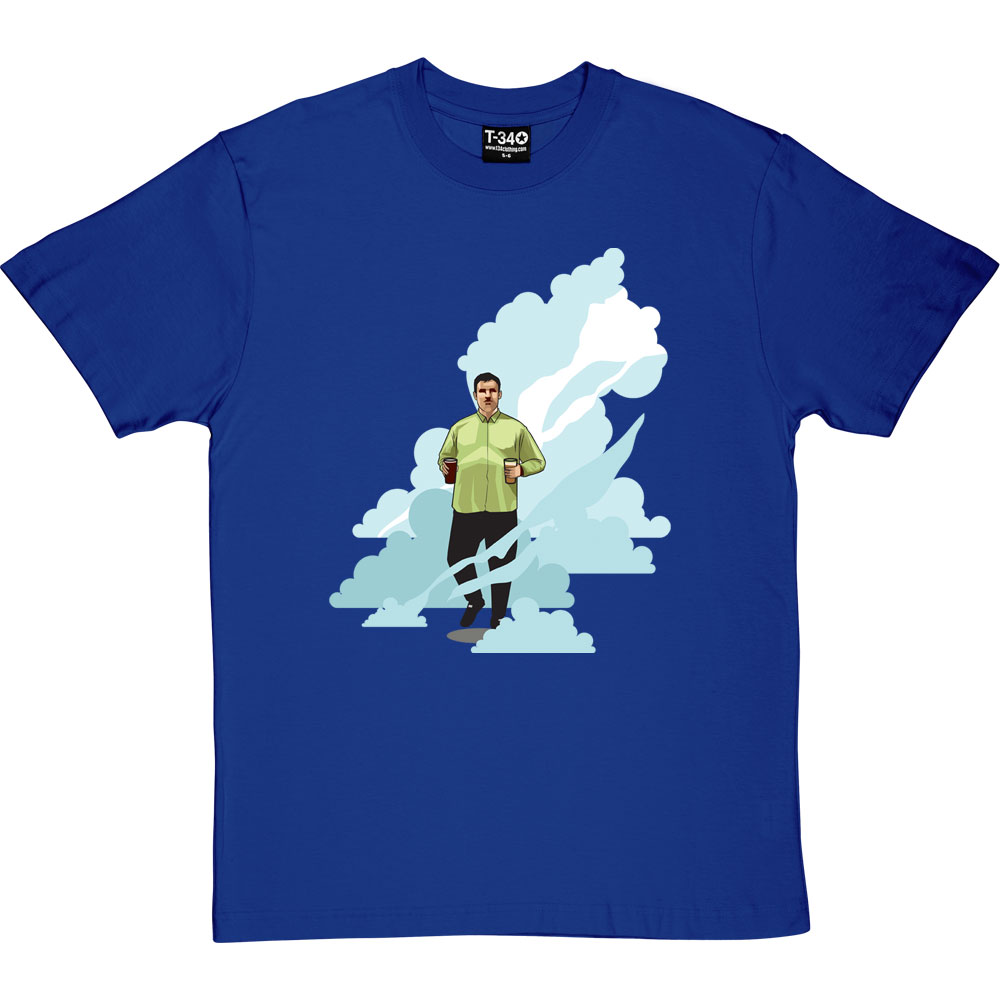 Green Shirt Mush T-Shirt (Large Print) - Image 4