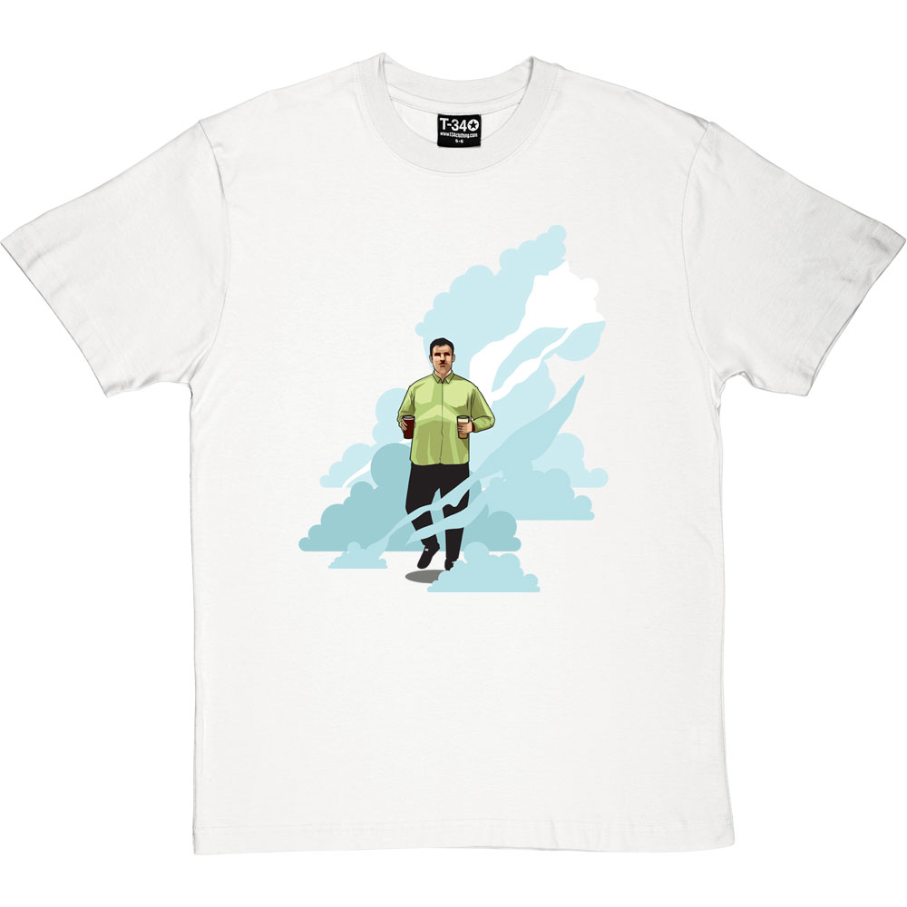 Green Shirt Mush T-Shirt (Large Print) - Image 3