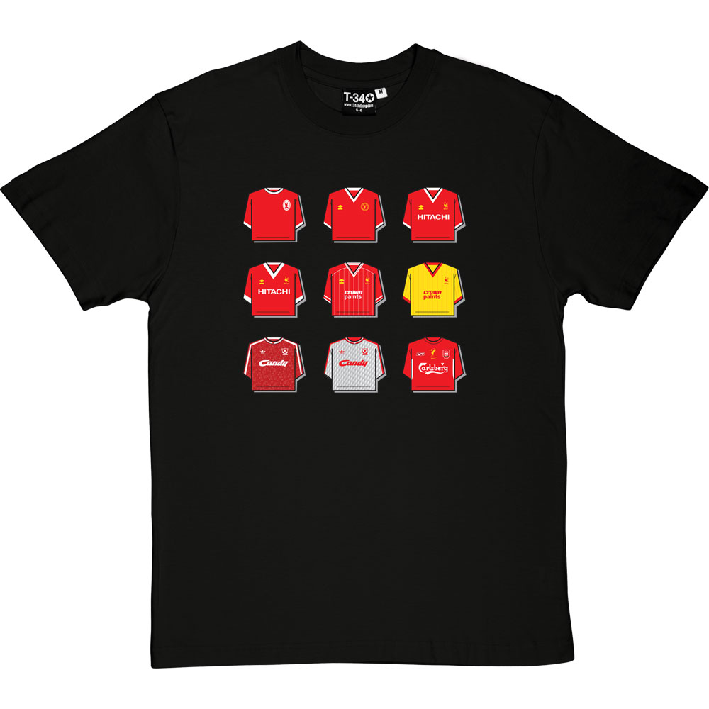 Liverpool Shirt History T-Shirt - Image 6