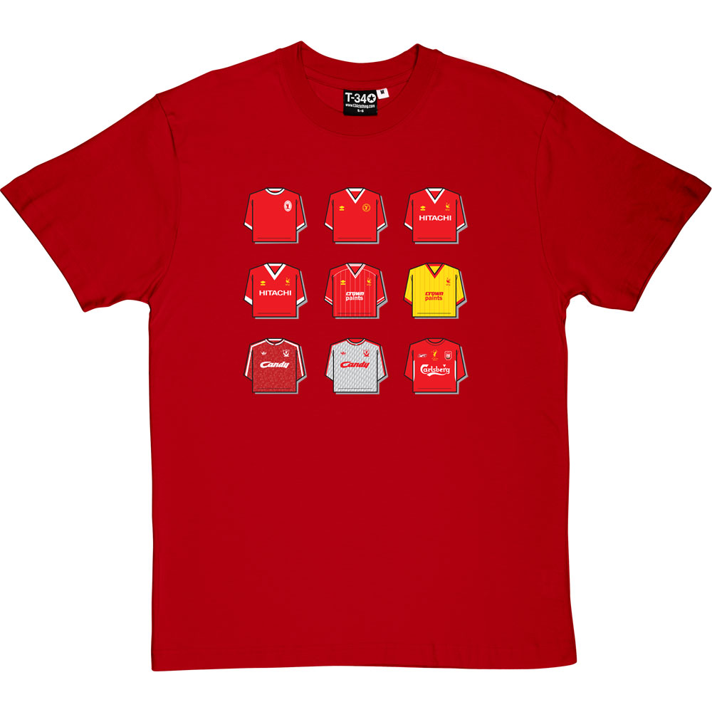 Liverpool Shirt History T-Shirt