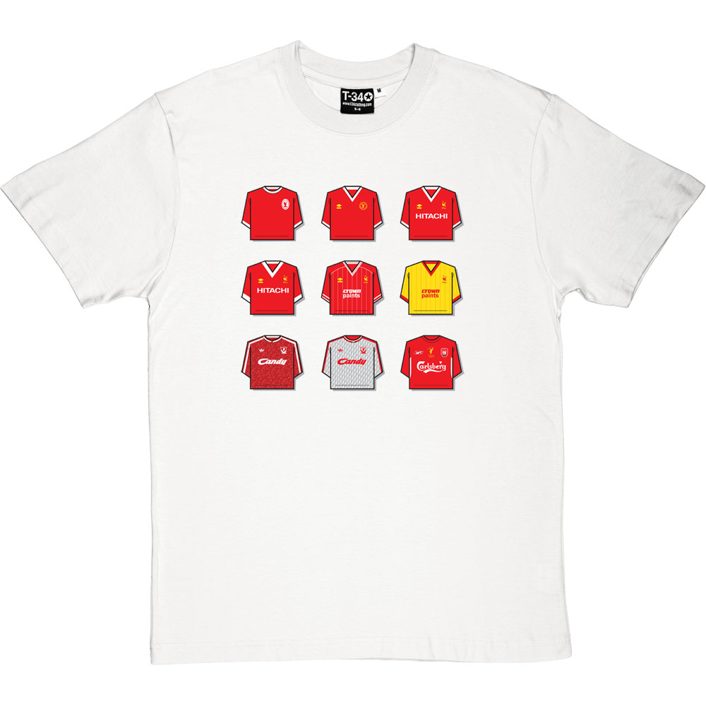Liverpool Shirt History T-Shirt - Image 4