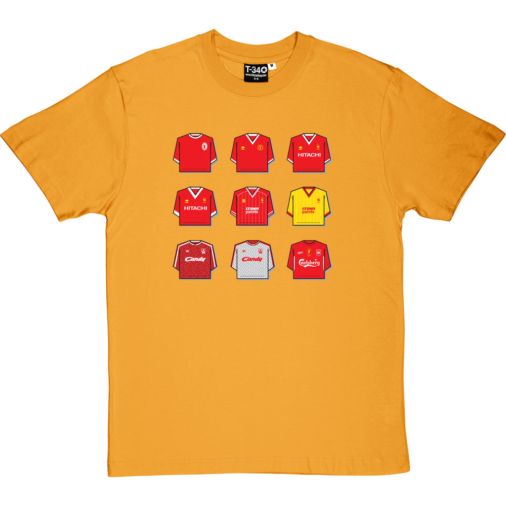 Liverpool Shirt History T-Shirt - Image 7
