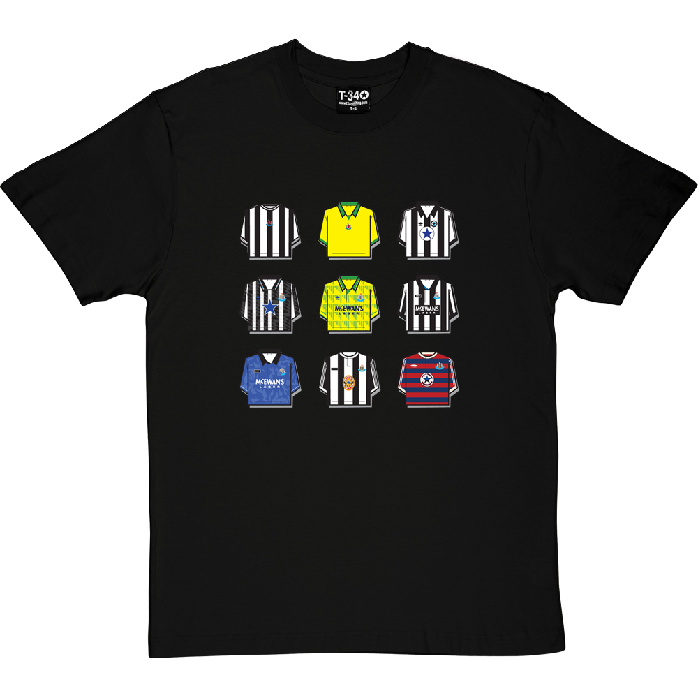 Newcastle Shirt History T-Shirt - Image 2