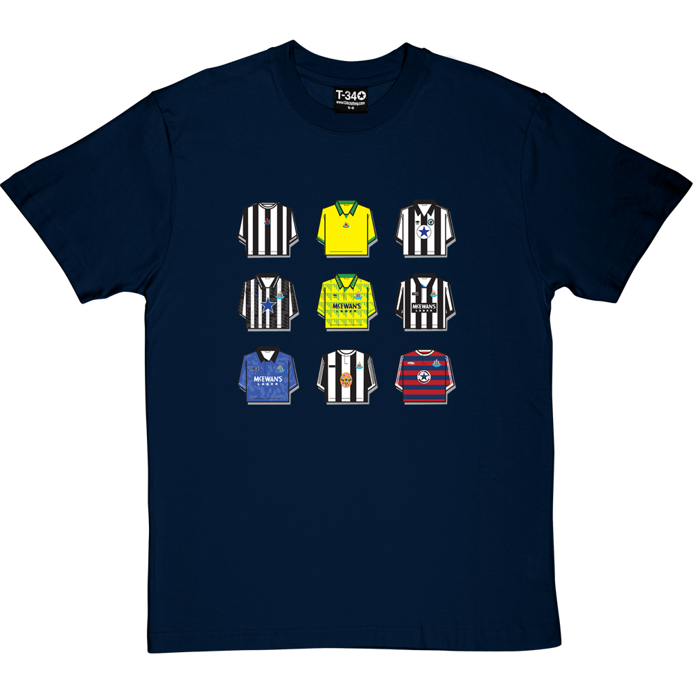 Newcastle Shirt History T-Shirt - Image 3