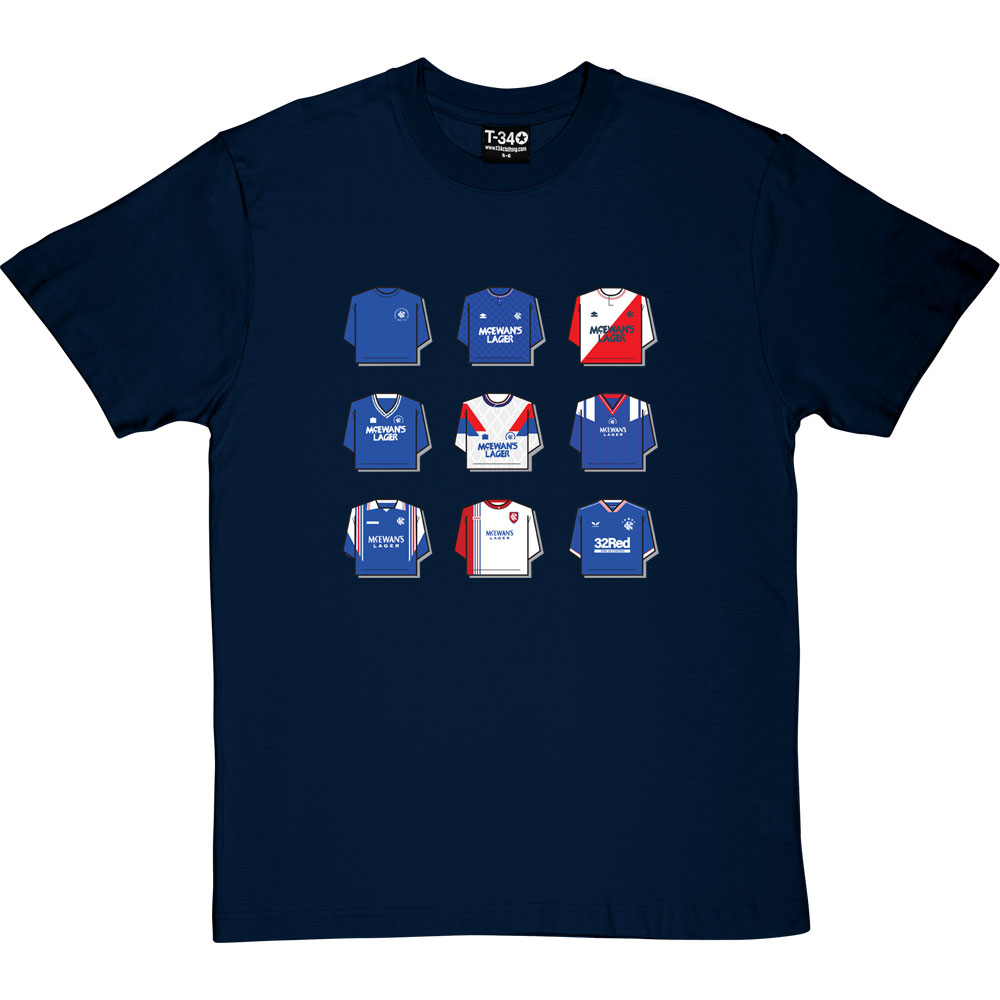 Rangers Shirt History T-Shirt - Image 5