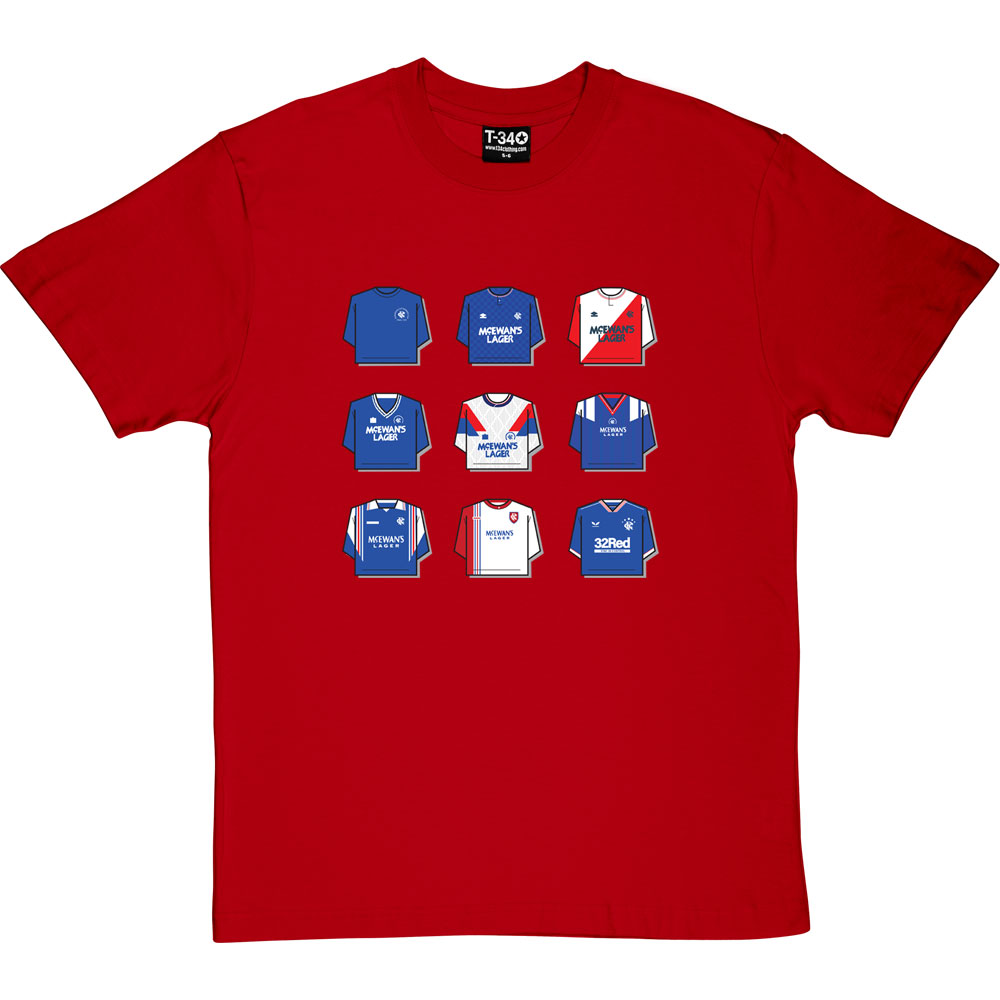Rangers Shirt History T-Shirt - Image 6
