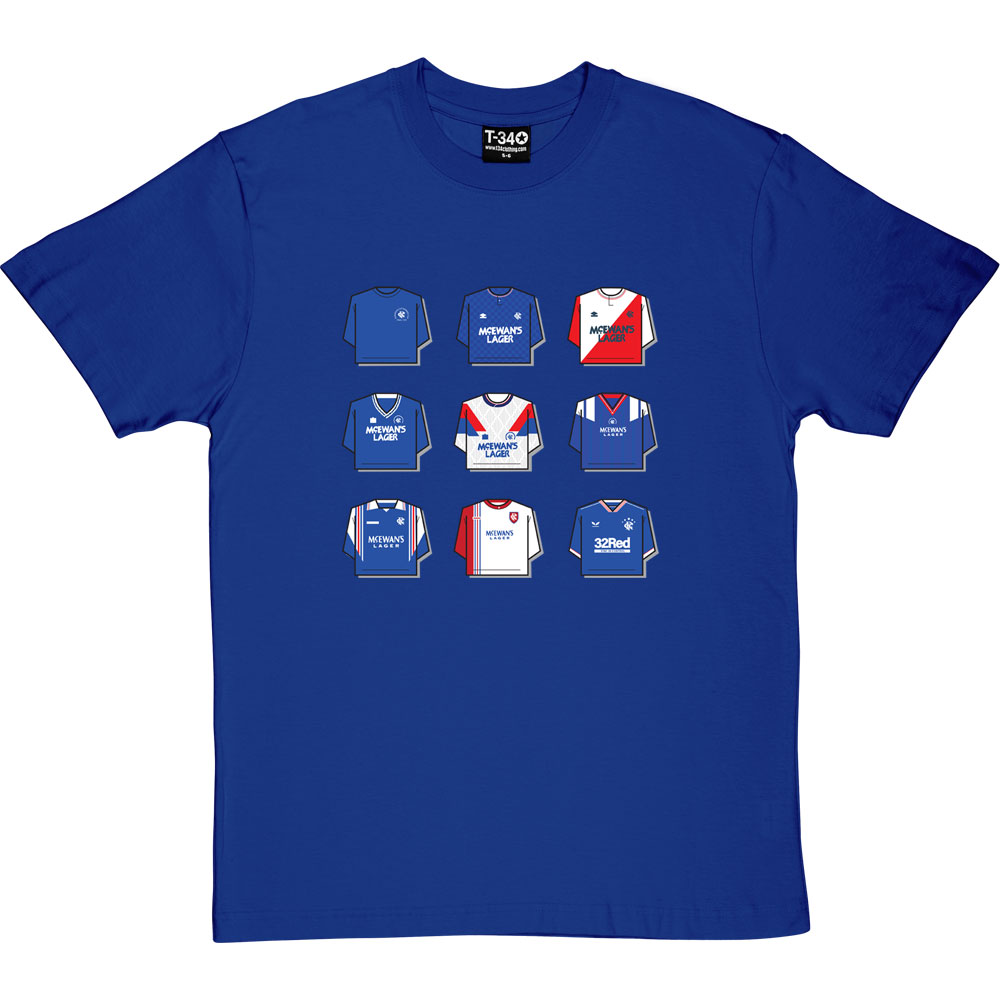Rangers Shirt History T-Shirt - Image 4